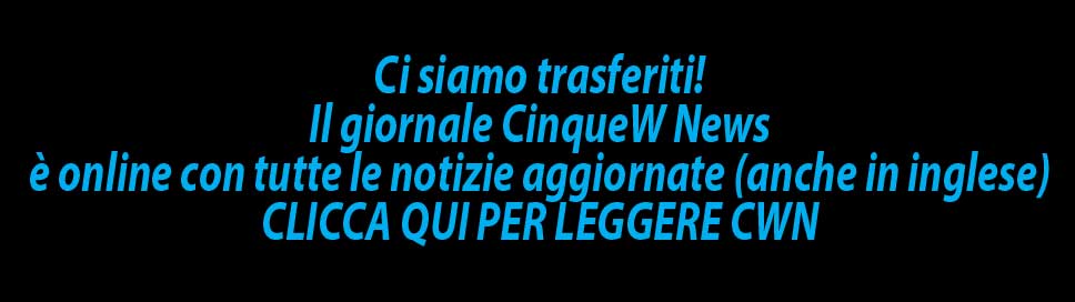 Banner per rimandare al giornale online CinqueW News