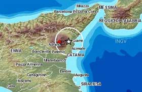 Terremoto in Sicilia, scossa a Giardini-Naxos, Taormina, Viagrande